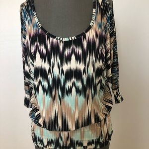 Tart fun peep show shoulder blouse